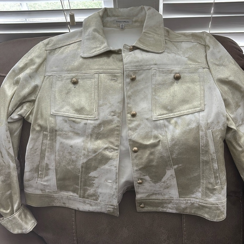 YVONNE MARIE VUTE JACKET SZ LG